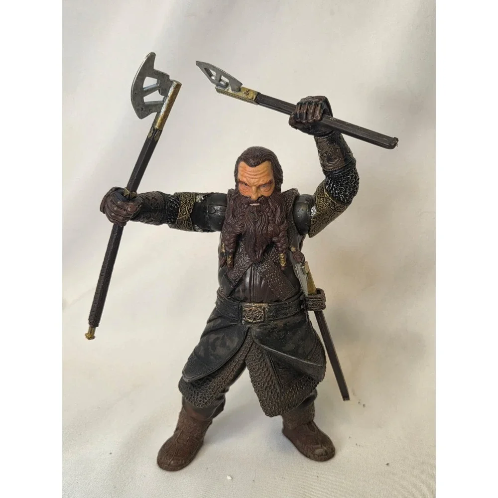 The Lord of the Rings Figurines Set of 4 with Weapons and Accessories